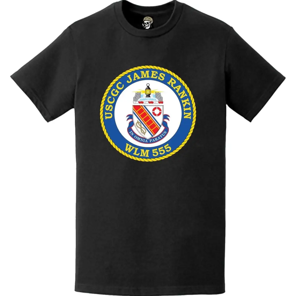 USCGC James Rankin (WLM-555) Ship's Crest Emblem Logo T-Shirt Tactically Acquired   