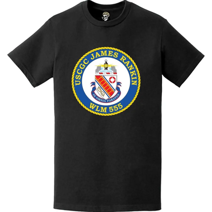 USCGC James Rankin (WLM-555) Ship's Crest Emblem Logo T-Shirt Tactically Acquired   