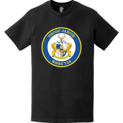 USCGC Jarvis (WHEC-725) Ship's Crest Emblem Logo T-Shirt Tactically Acquired   