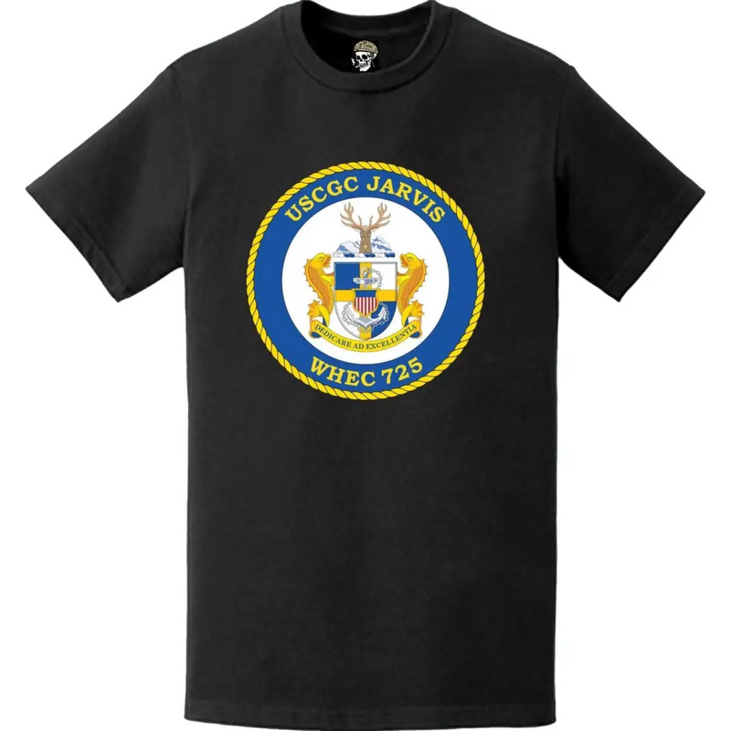 USCGC Jarvis (WHEC-725) Ship's Crest Emblem Logo T-Shirt