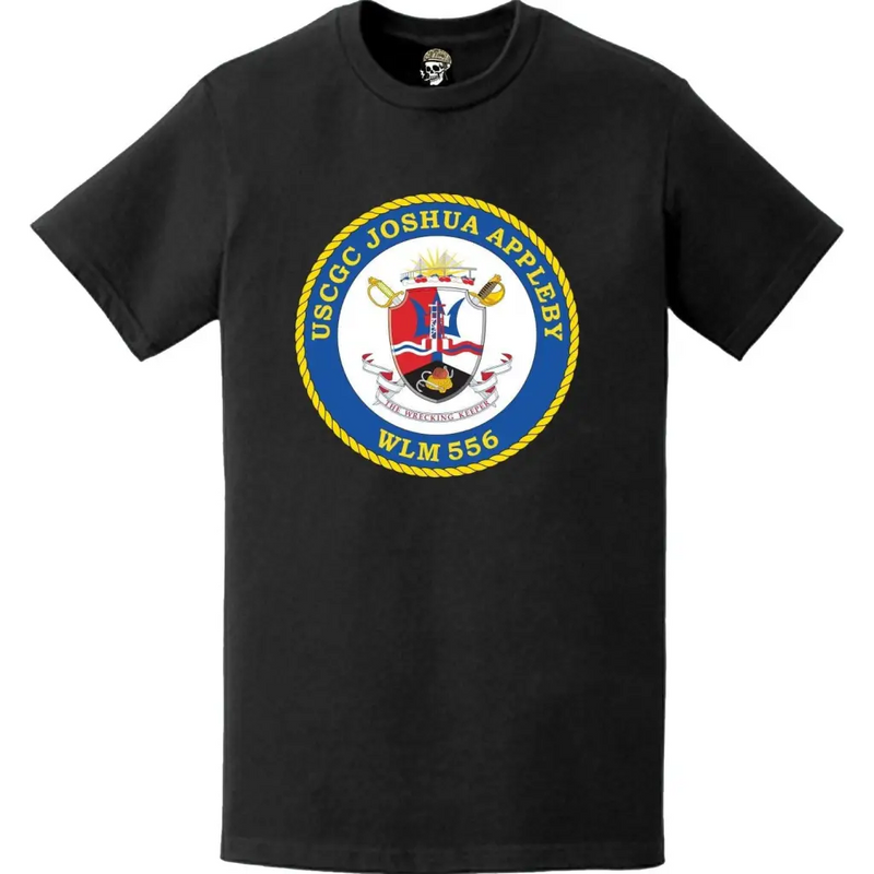 USCGC Joshua Appleby (WLM-556) Ship's Crest Emblem Logo T-Shirt