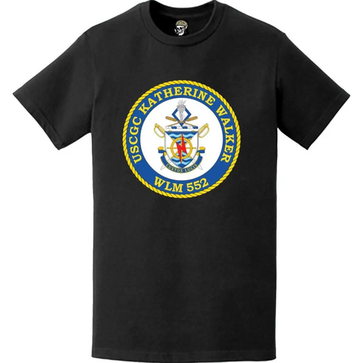 USCGC Katherine Walker (WLM-552) Ship's Crest Emblem Logo T-Shirt Tactically Acquired   