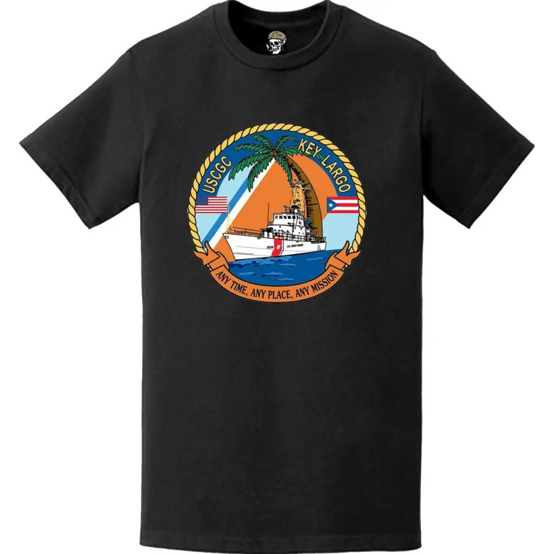 USCGC Key Largo (WPB-1324) Crest Emblem Logo T-Shirt