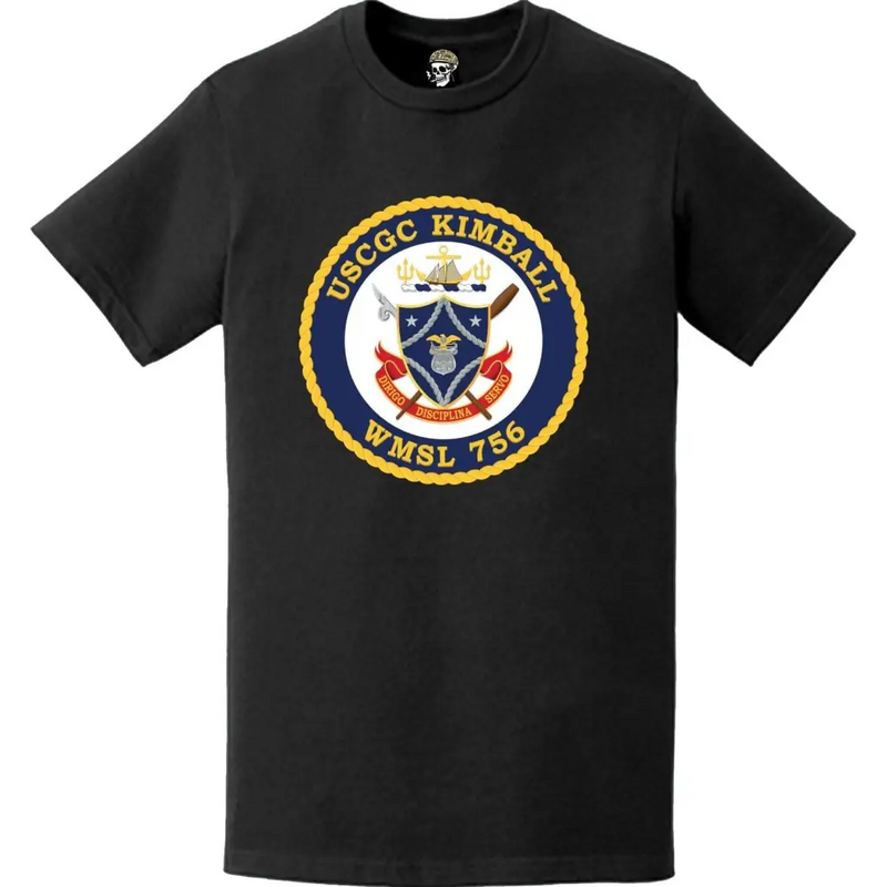 USCGC Kimball (WMSL-756) Ship's Crest Emblem Logo T-Shirt