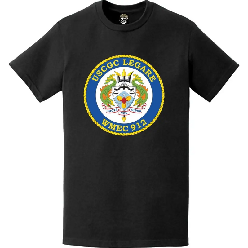 USCGC Legare (WMEC-912) Ship's Crest Emblem Logo T-Shirt