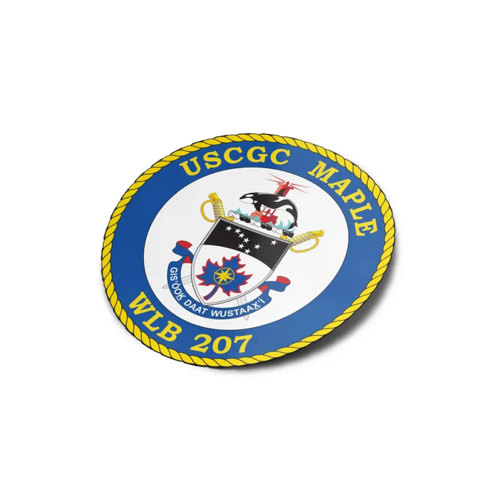 USCGC Maple (WLB-207) Die-Cut Vinyl Sticker Decal Tactically Acquired   