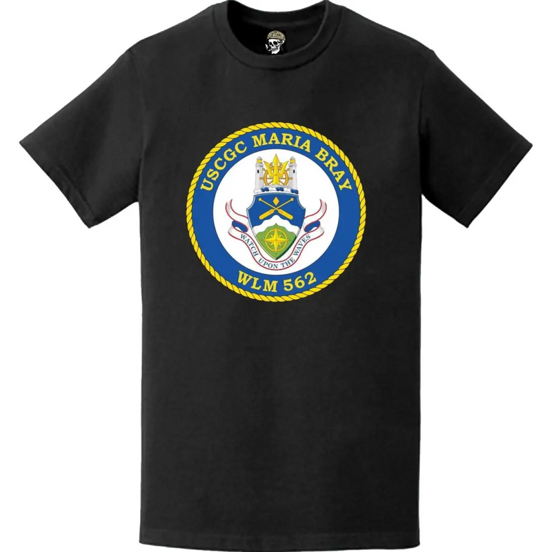 USCGC Maria Bray (WLM-562) Ship's Crest Emblem Logo T-Shirt