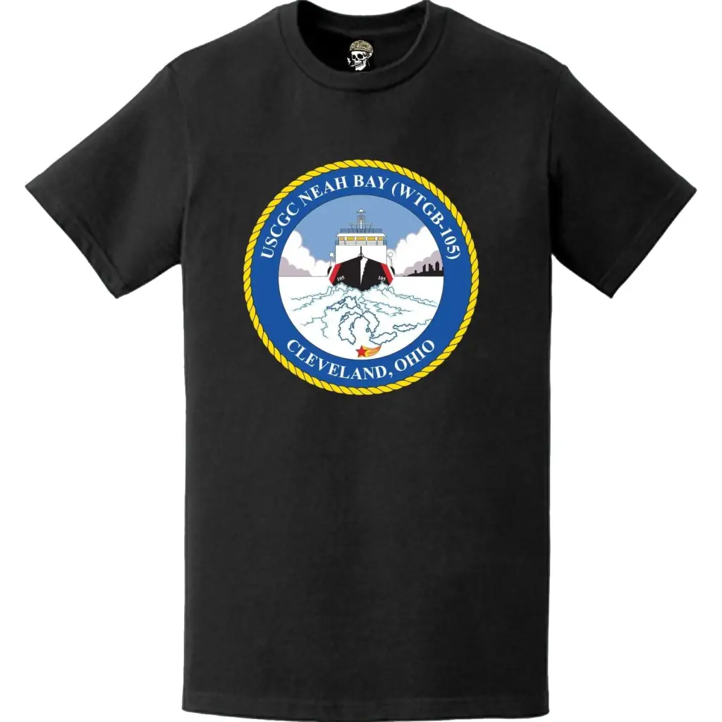 USCGC Neah Bay (WTGB-105) Ship's Crest Emblem Logo T-Shirt Tactically Acquired   