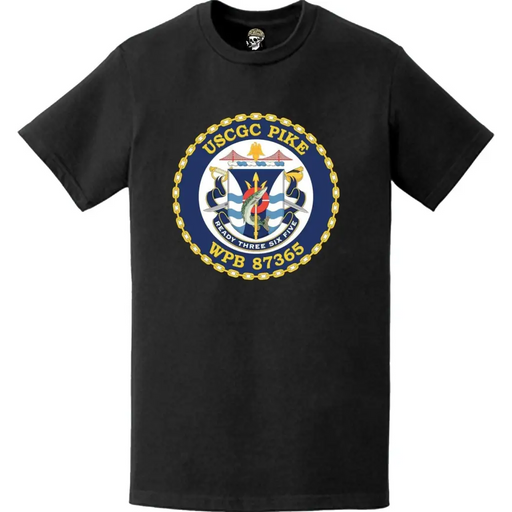 USCGC Pike (WPB-87365) Ship's Crest Emblem Logo T-Shirt Tactically Acquired   