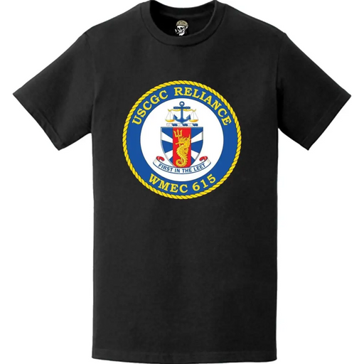 USCGC Reliance (WMEC-615) Ship's Crest Emblem Logo T-Shirt Tactically Acquired   