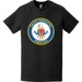USCGC Resolute (WMEC-620) Ship's Crest Emblem Logo T-Shirt Tactically Acquired   