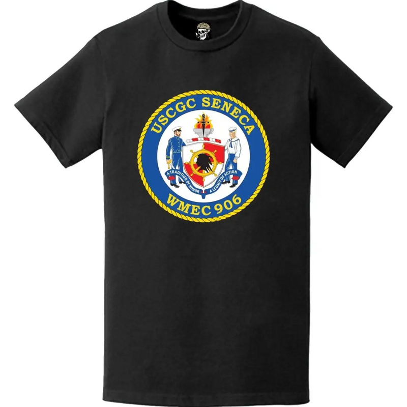 USCGC Seneca (WMEC-906) Ship's Crest Emblem Logo T-Shirt