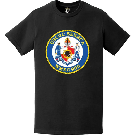 USCGC Seneca (WMEC-906) Ship's Crest Emblem Logo T-Shirt Tactically Acquired   