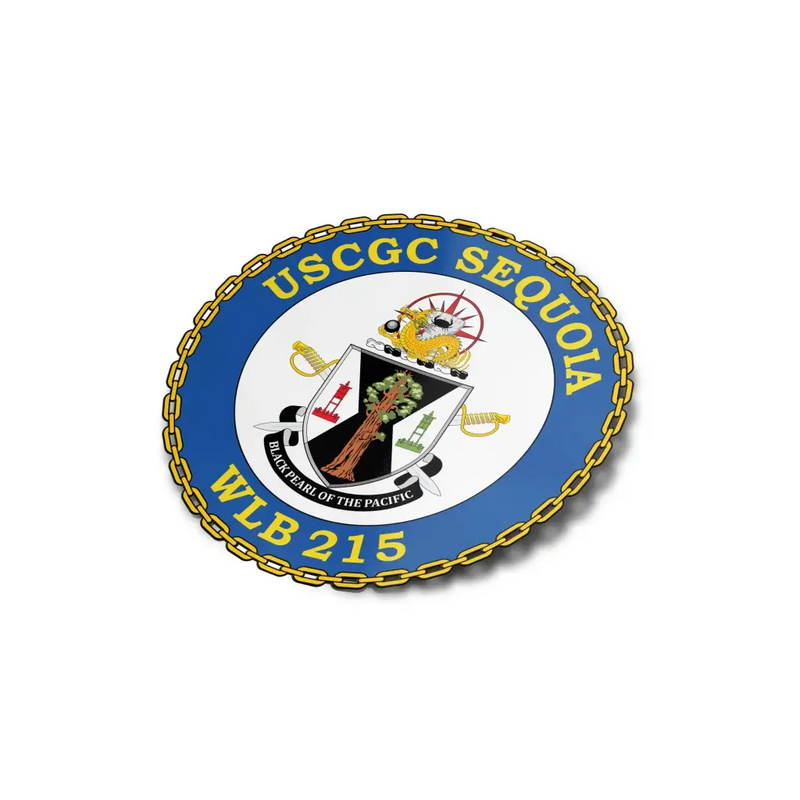 USCGC Sequoia (WLB-215) Die-Cut Vinyl Sticker Decal
