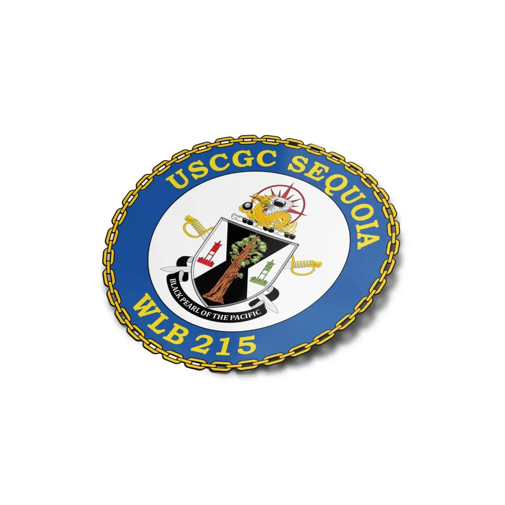 USCGC Sequoia (WLB-215) Die-Cut Vinyl Sticker Decal Tactically Acquired   