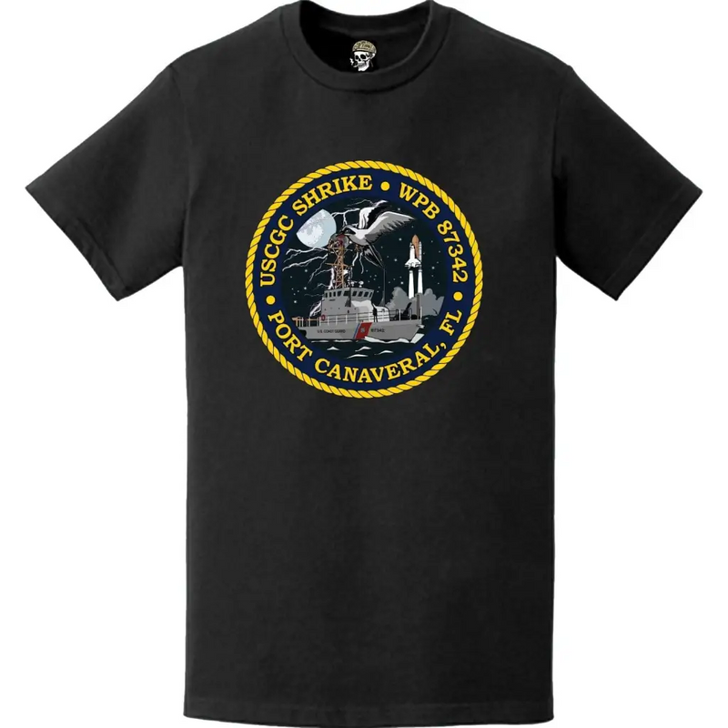 USCGC Shrike (WPB-87342) Ship's Crest Emblem Logo T-Shirt