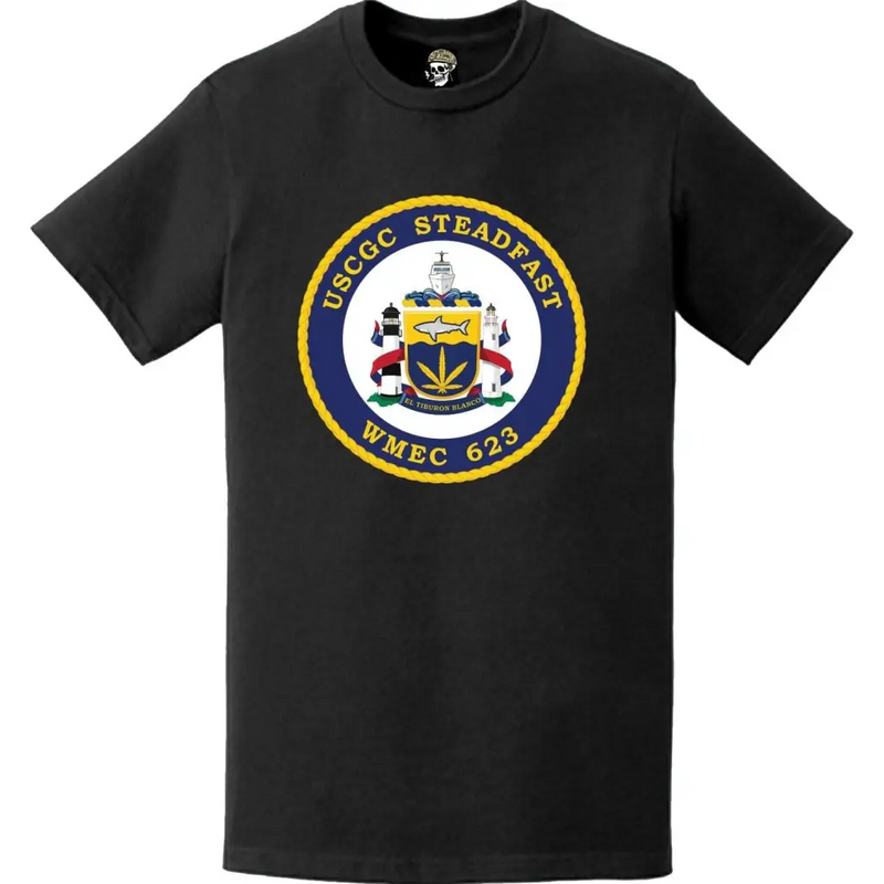 USCGC Steadfast (WMEC-623) Ship's Crest Emblem Logo T-Shirt