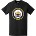 USCGC Steadfast (WMEC-623) Ship's Crest Emblem Logo T-Shirt Tactically Acquired   