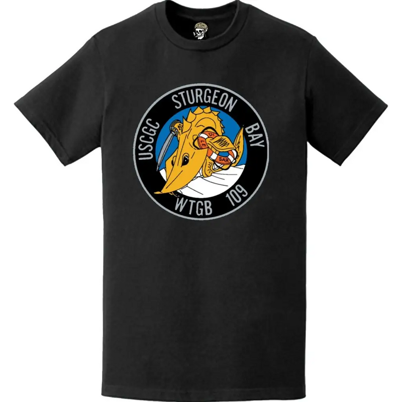 USCGC Sturgeon Bay (WTGB-109) Ship's Crest Emblem Logo T-Shirt
