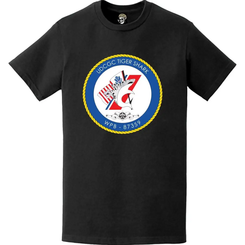 USCGC Tiger Shark (WPB-87359) Crest Emblem Logo T-Shirt
