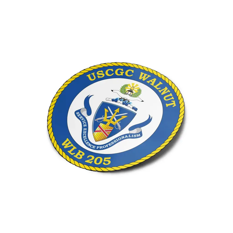 USCGC Walnut (WLB-205) Die-Cut Vinyl Sticker Decal