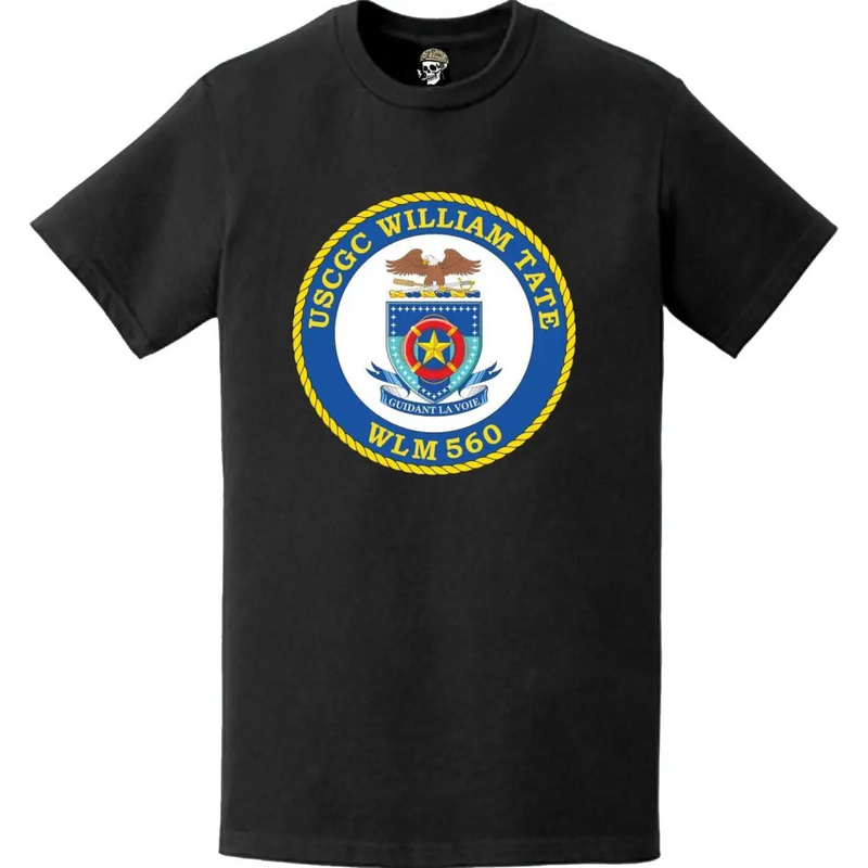 USCGC William Tate (WLM-560) Ship's Crest Emblem Logo T-Shirt