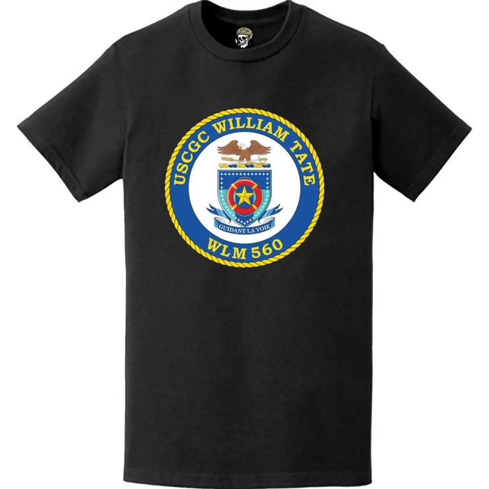 USCGC William Tate (WLM-560) Ship's Crest Emblem Logo T-Shirt Tactically Acquired   