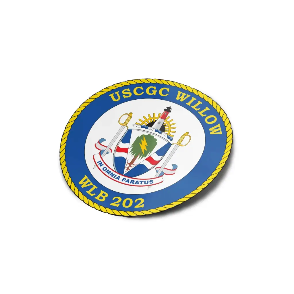 USCGC Willow (WLB-202) Die-Cut Vinyl Sticker Decal Tactically Acquired   