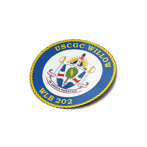 USCGC Willow (WLB-202) Die-Cut Vinyl Sticker Decal Tactically Acquired   