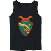 4th Tank Battalion USMC Logo Emblem Tank Top Tactically Acquired   