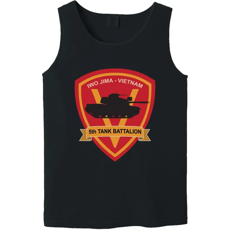 5th Marine Tank Battalion USMC Logo Tank Top