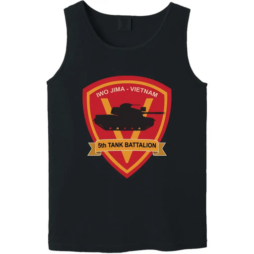 5th Marine Tank Battalion USMC Logo Tank Top Tactically Acquired   