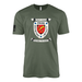 1st Battalion 7th Marines Suicide Charley Sailor Jerry Style T-Shirt - Military Green