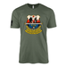 2nd Battalion 25th Marines Sailor Jerry Style T-Shirt - Military Green