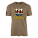 2nd Battalion 25th Marines Sailor Jerry Style T-Shirt - Woodland Brown