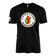2nd Battalion 8th Marines Sailor Jerry Style T-Shirt - Black