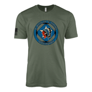 3rd Battalion 6th Marines Sailor Jerry Style T-Shirt - Military Green