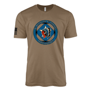 3rd Battalion 6th Marines Sailor Jerry Style T-Shirt - Woodland Brown