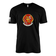 3rd Battalion 8th Marines Sailor Jerry Style T-Shirt - Black
