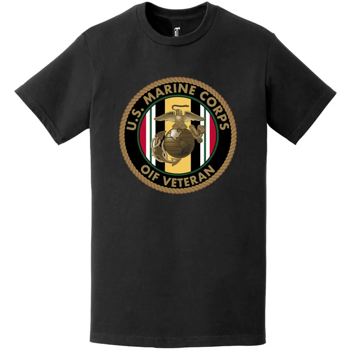 U.S. Marine Corps OIF Veteran T-Shirt Tactically Acquired   