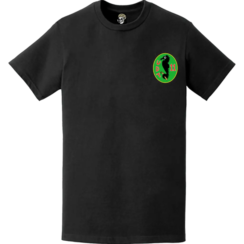 USN UDT-11 Logo Emblem Left Chest T-Shirt