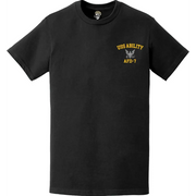 USS Ability AFD-7 Left Chest T-Shirt Tactically Acquired   