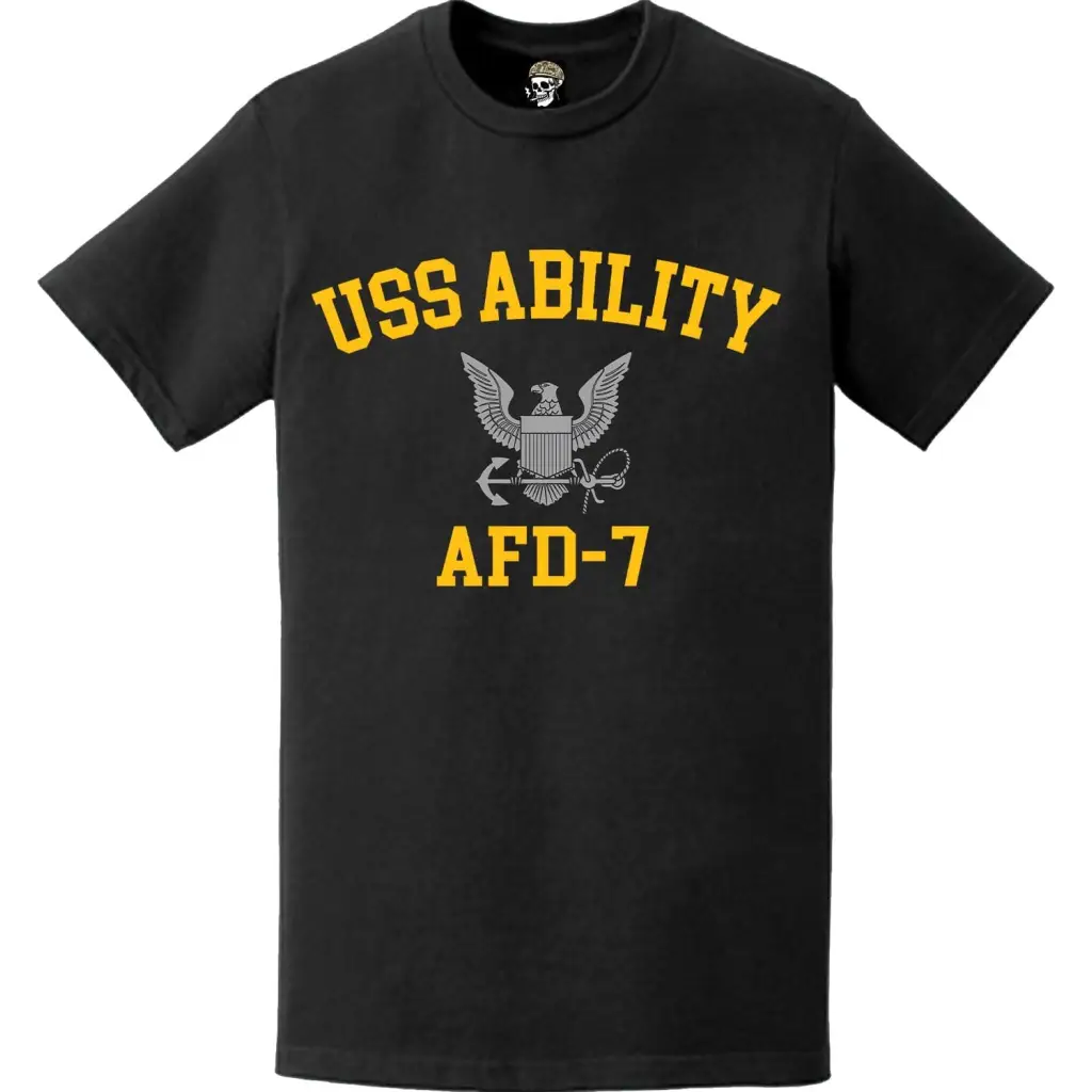 USS Ability AFD-7 T-Shirt Tactically Acquired   