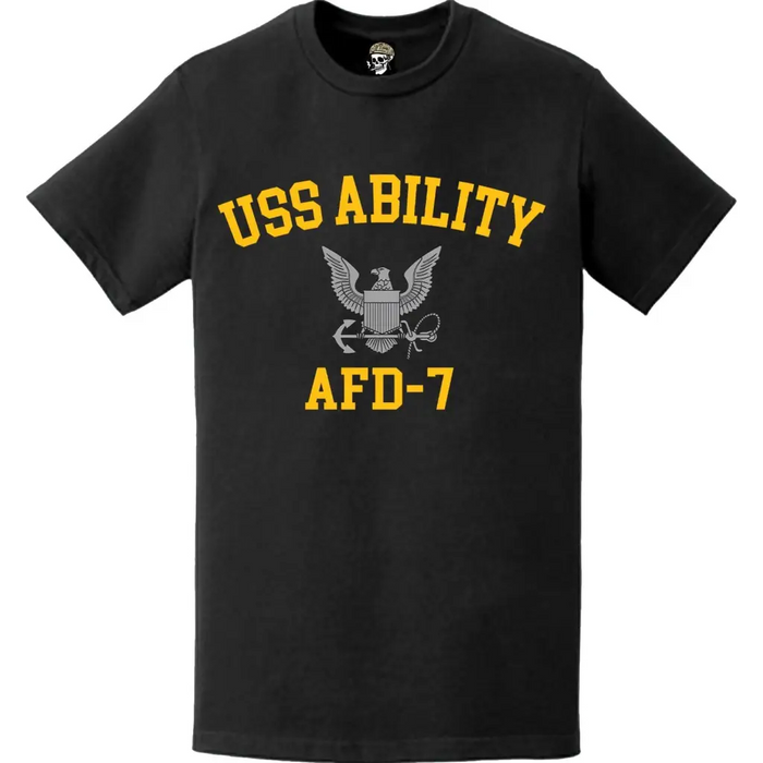 USS Ability AFD-7 T-Shirt Tactically Acquired   