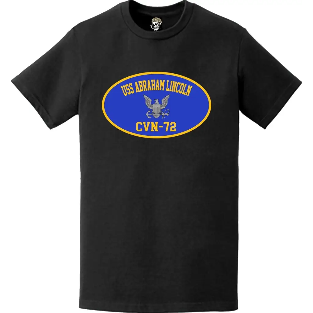 USS Abraham Lincoln (CVN-72) Aircraft Carrier T-Shirt Tactically Acquired   