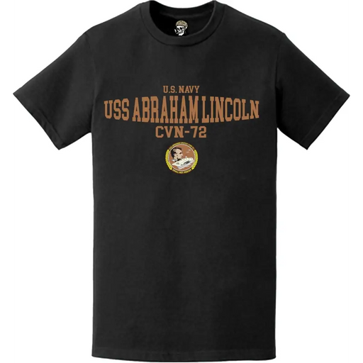 USS Abraham Lincoln (CVN-72) Bulge Emblem T-Shirt Tactically Acquired   