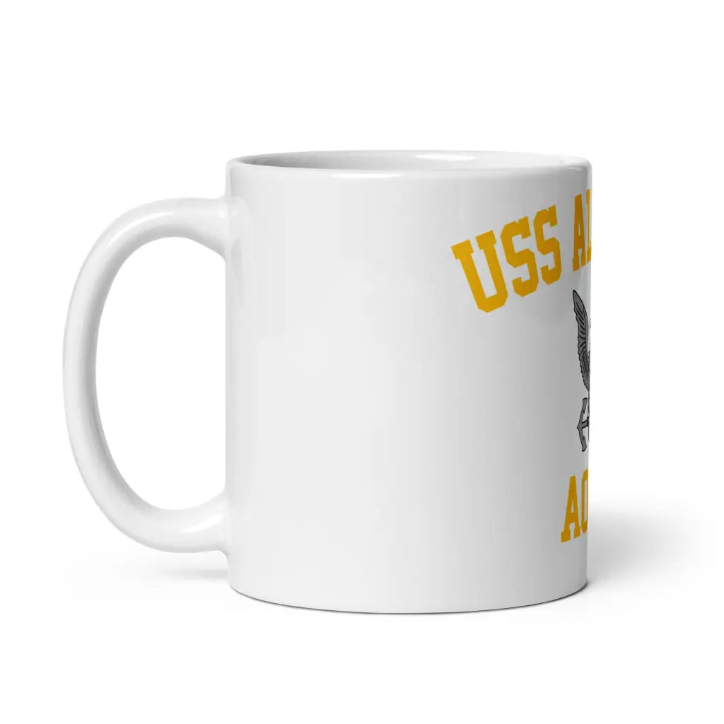 USS Allagash (AO-97) White Coffee Mug Tactically Acquired   