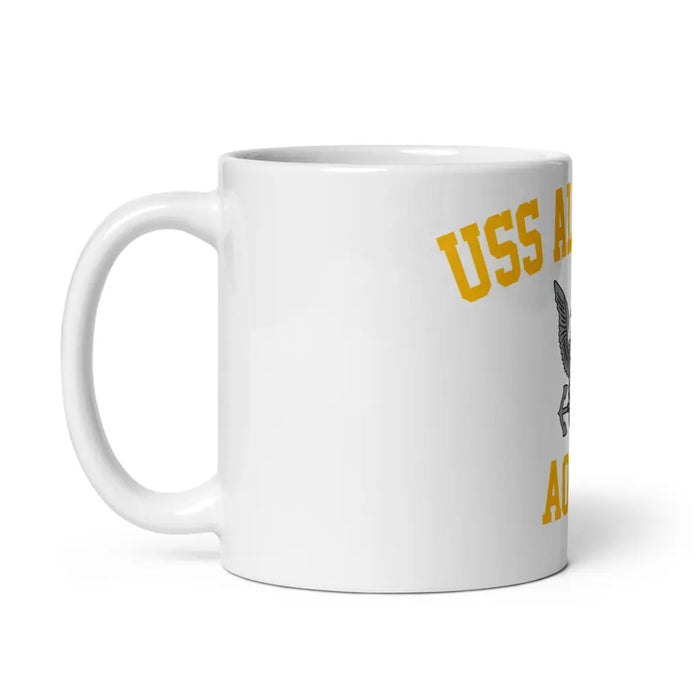 USS Allagash (AO-97) White Coffee Mug Tactically Acquired   
