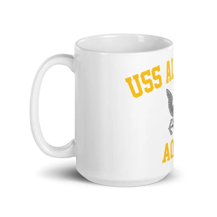 USS Allagash (AO-97) White Coffee Mug Tactically Acquired   