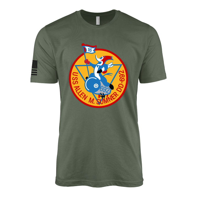 USS Allen M. Sumner (DD-692) Sumner-Class Destroyer T-Shirt